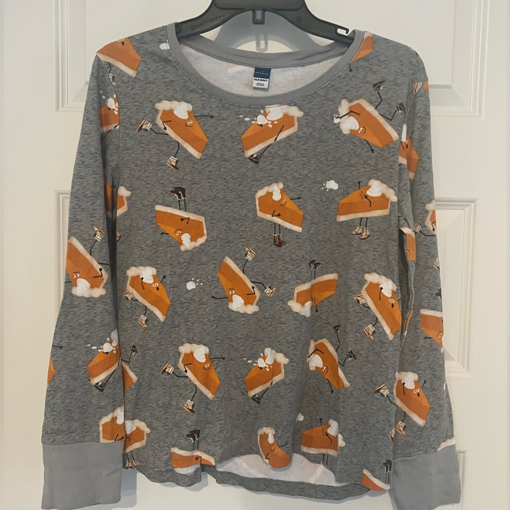 Old Navy Women’s pumpkin pie pajamas - size large